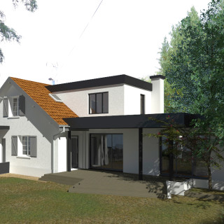 Vue jardin